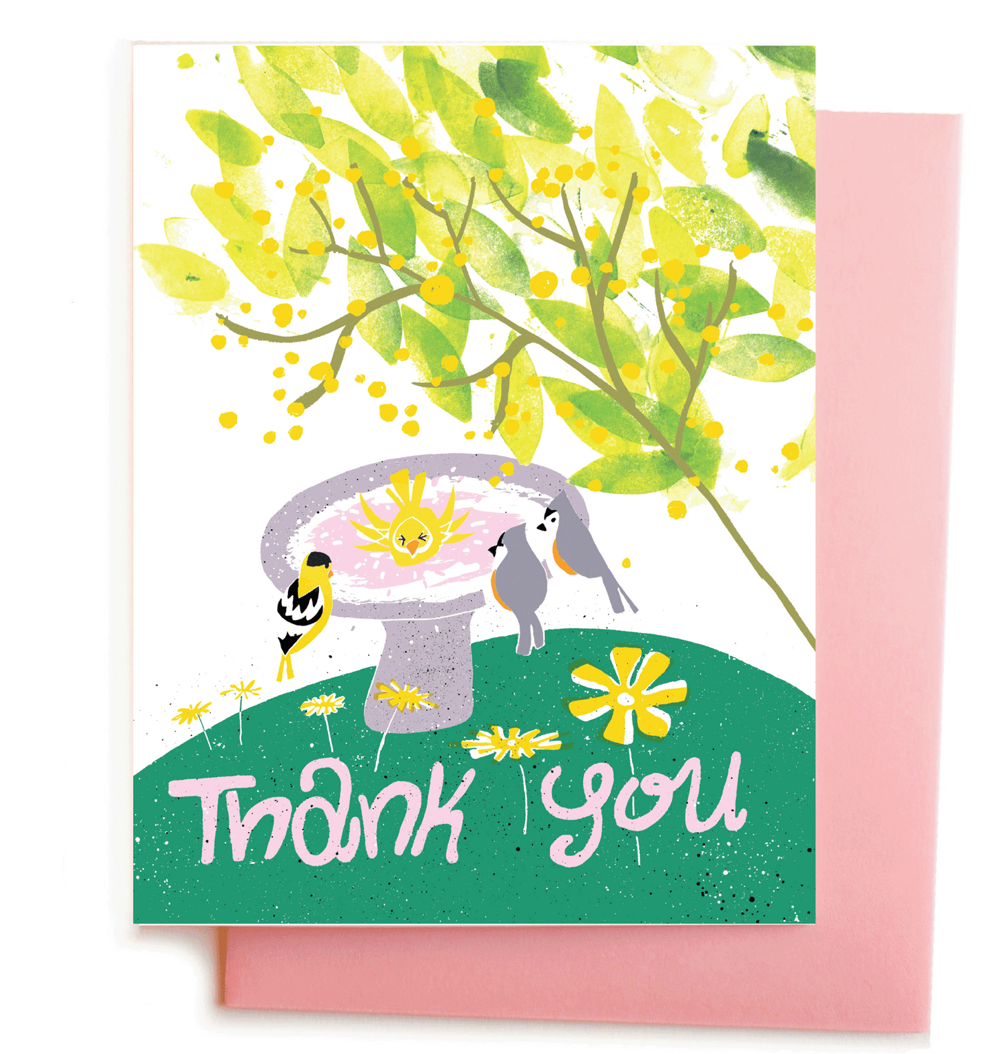 Birdbath Thank You