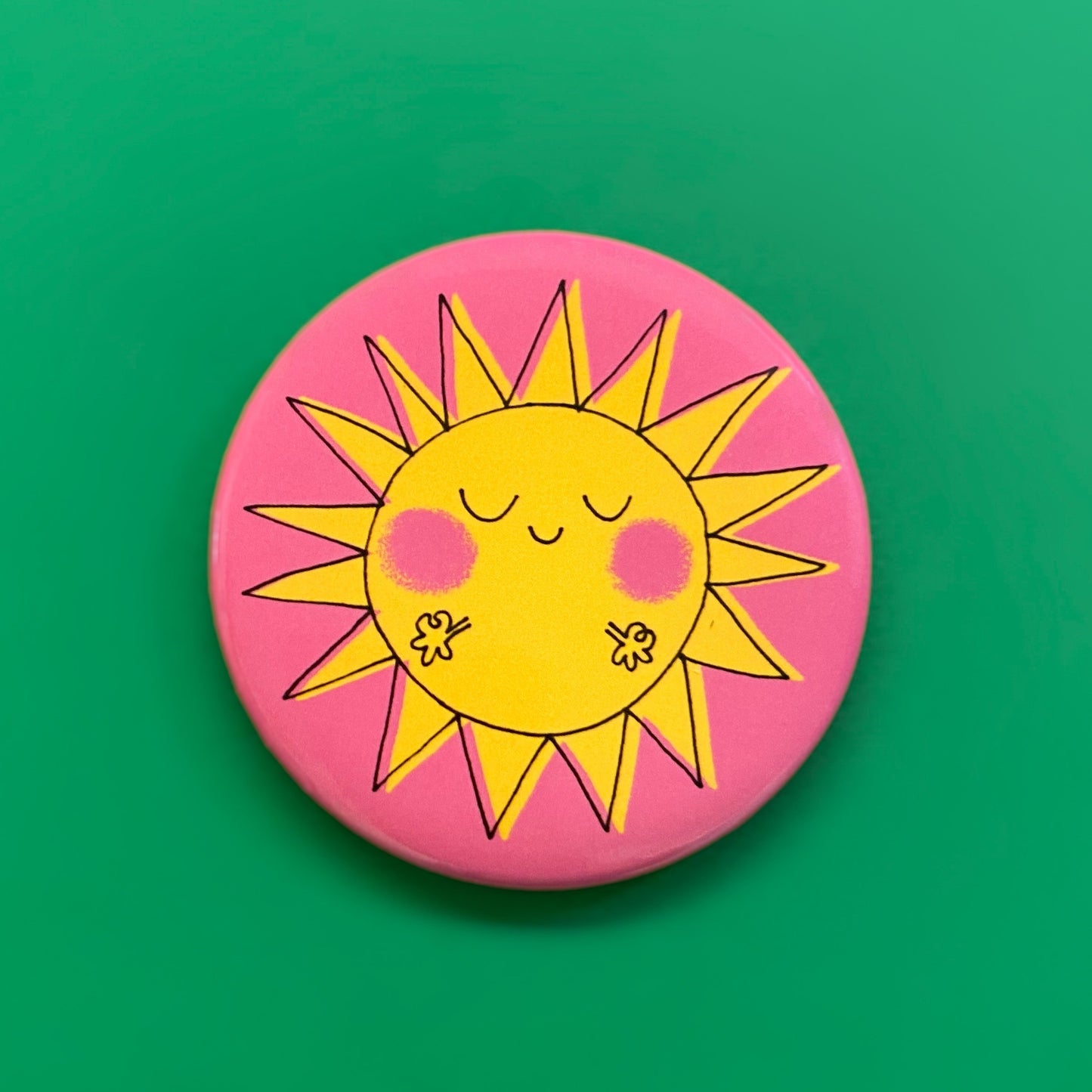 Positive Vibes Sun Magnet
