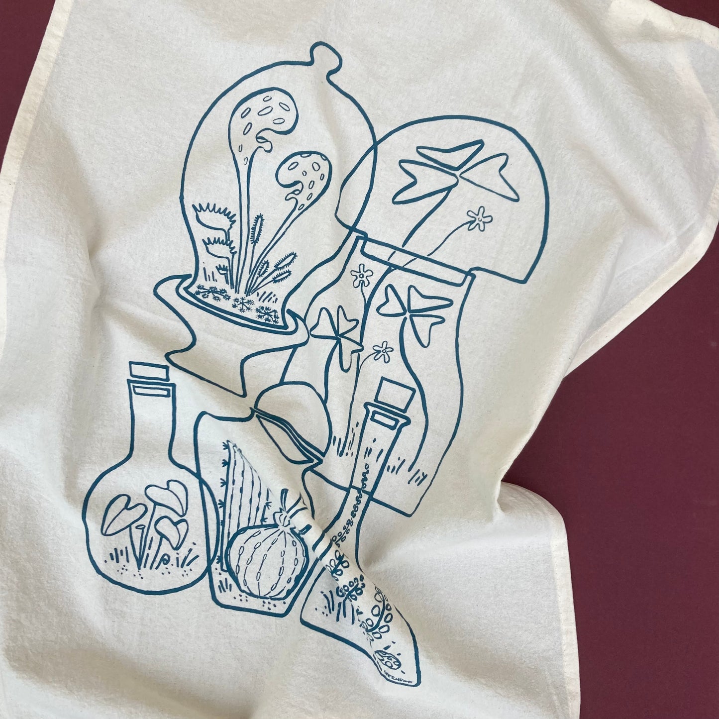 Terrariums Kitchen Towel