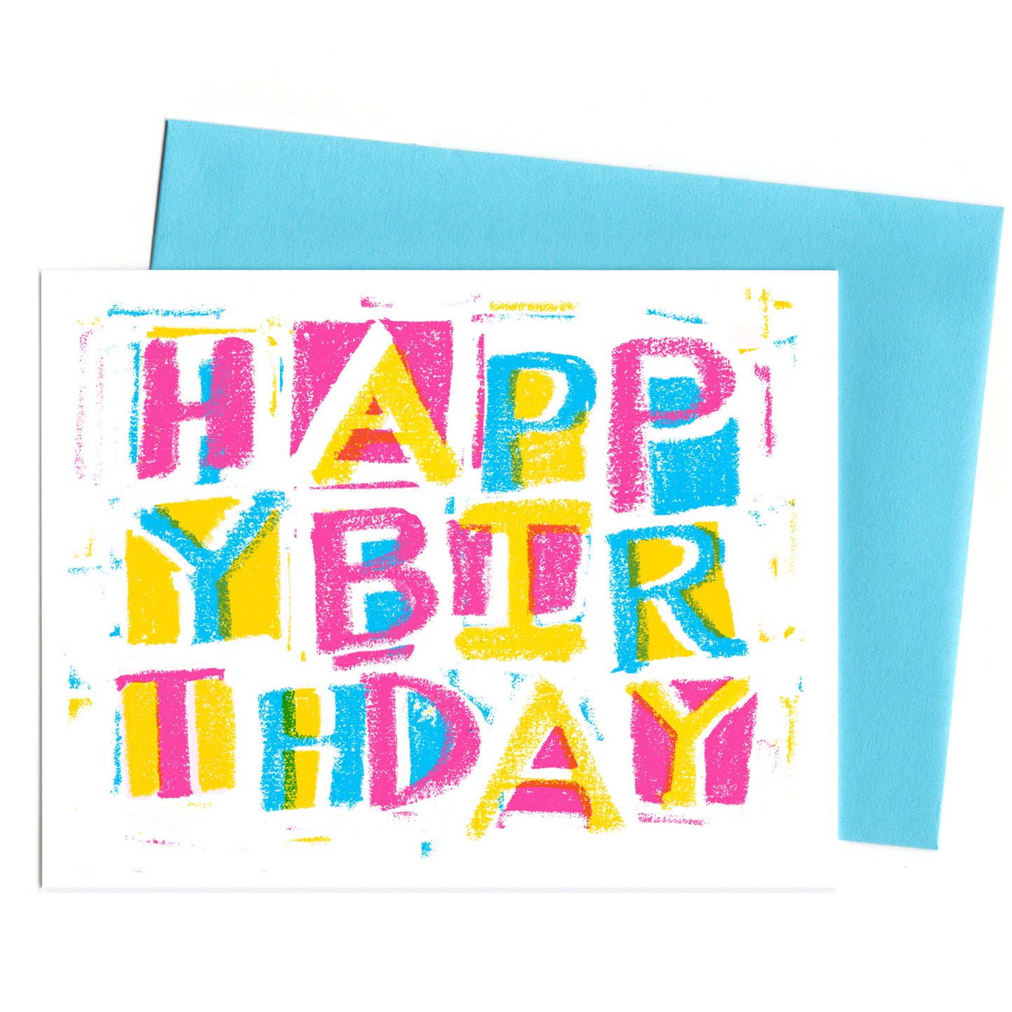 Crayon Happy Birthday
