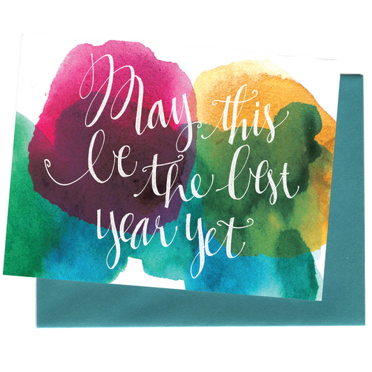 Watercolor Best Year