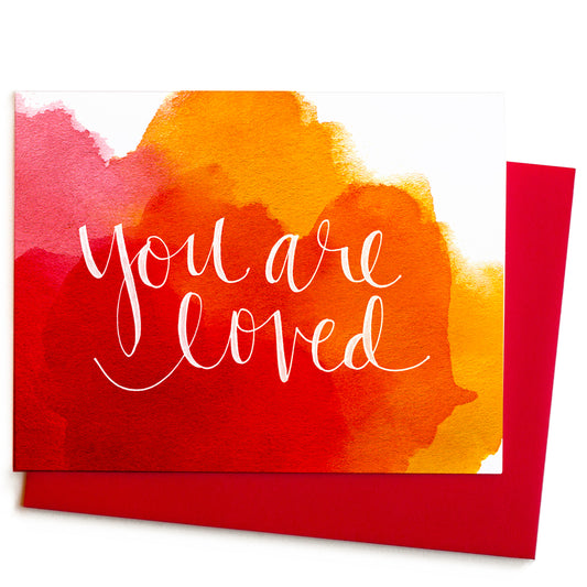 Watercolor You Are Loved
