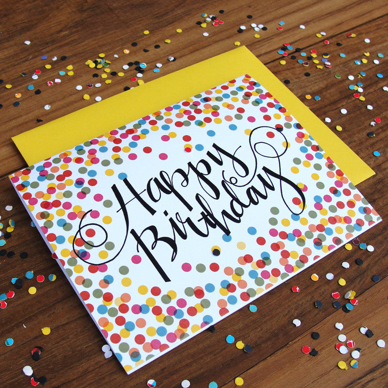 Confetti Birthday